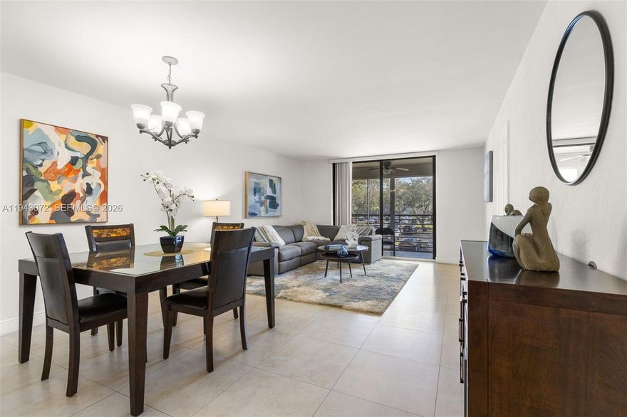 Welcome to Colony Point a sought-after **gated** 55+ community in the heart of Pembroke Pines. This spacious 2-bedroom, 2-bathroom condo with a flexible layout that includes a formal living/dining with sliding doors allowing tons of natural light. Sizeable master bedroom with ensuite bath and boasts custom-built walk-in closet. Remodeled both bathrooms with showers. Enjoy peace of mind with major updates porcelain tile floor in the entire condo and storm-ready impact windows and doors. A/C approx. 3 yrs. Washer and dryer are inside the unit. Additional storage space available for resident's in the storage room. Community offers pool, tennis, racket ball, shuffle board courts, library, game room, theater and gym and it's located close to hospitals, malls and restaurants. Property is in pristine condition won't last!!

A 10 month $197.34 assessment will be paid by Seller.