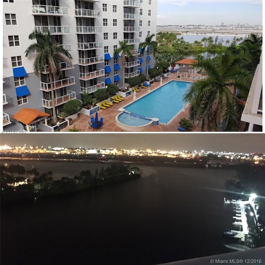 BEAUTIFUL VIEWS OF LAGOON. THIS 2/2 UNIT IS CENTRALLY LOCATED IN MIAMI NEAR THE AIRPORT & MINUTES FROM UNIVERSITY, MAYOR EXPRESSWAYS ETC. OLYMPIC SIZE HEATED POOL & MINI-MARKET. UNIT IN MINT CONDITION. WASHER & DRYER INSIDE OF THE UNIT & LARGE BALCONY OVERLOOKING LAKE & AIRPORT! GREAT AMENITIES: POOL , GYM,GOOD SECURITY, BEAUTIFUL BLDG- RESORT STYLE-..*****