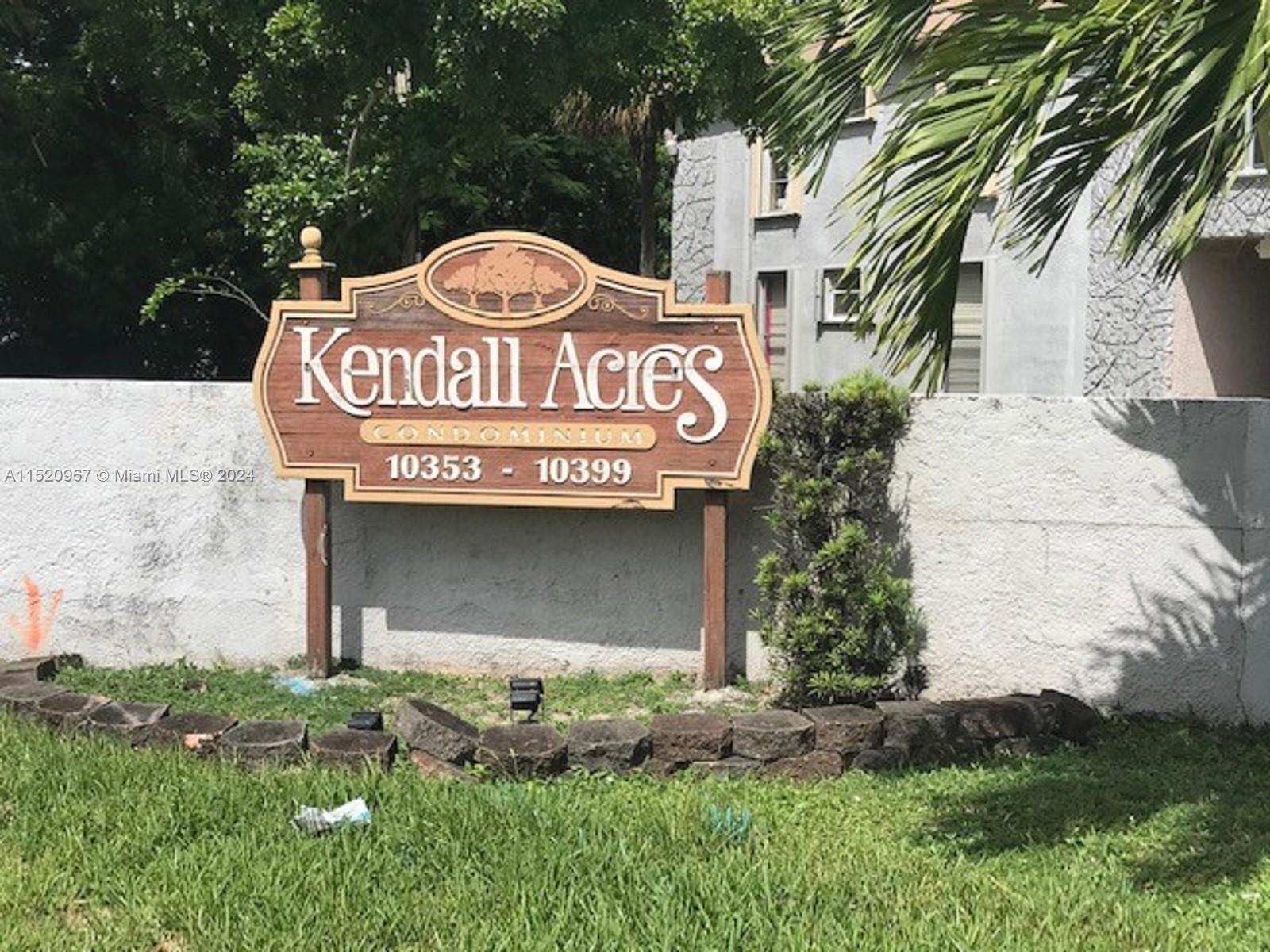 KENDALL ACRES CONDO BLDG - Residential Lease