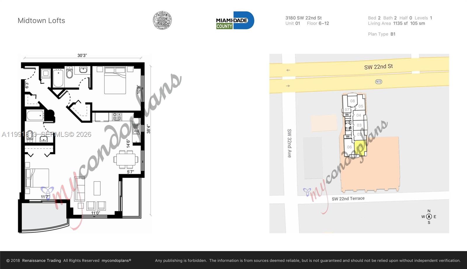 MIDTOWN LOFTS CONDO - Residential Lease