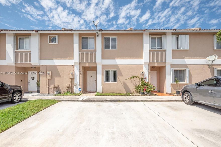 This spacious home features tile flooring throughout the living and dining areas, along with a remodeled kitchen designed for both style and functionality. Enjoy access to a refreshing community pool and the convenience of two assigned parking spaces plus guest parking. Ideally located near supermarkets, restaurants, shopping centers, and major highwaysperfect for comfortable and connected living.