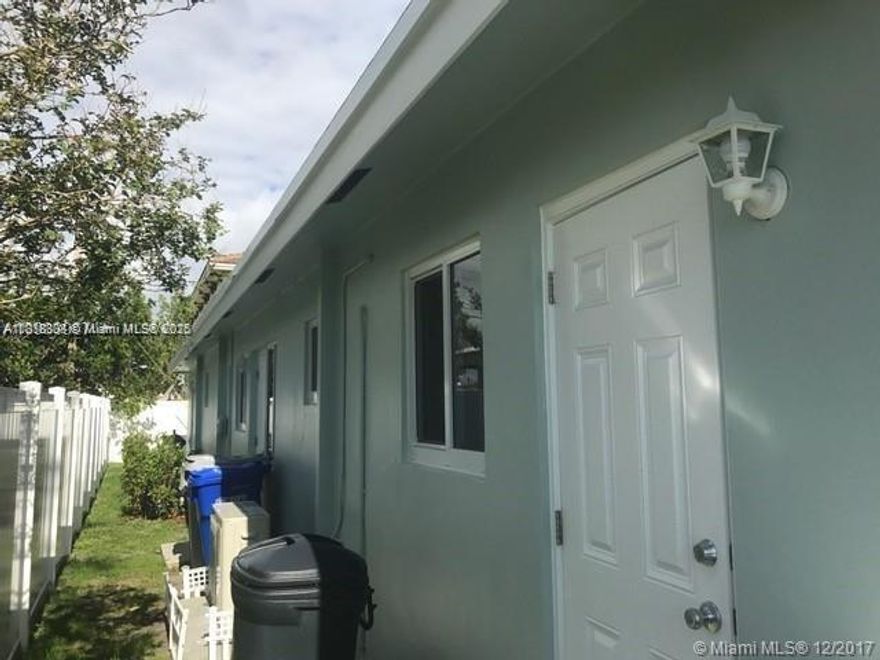 READ BROKER REMARKS

Charming great unit with 1 bedroom, 1 bathroom in a fourplex just 1 mile from the beach!! just painted ,Unit facing the garden /patio with a main door entrance and a 2nd door next to the kitchen on the back! Property offer, brand new hurricane grade impact windows and doors, with more security and less energy expenses. tenant will pay $50 a month for the water( not included on the lease). Nicer Kitchen with elegant countertops, fan-lamps, split a/c unit with remote control. Beautiful patio to enjoy the out doors, brand new washer and dryer in common laundry room. close to restaurant and shopping centers.