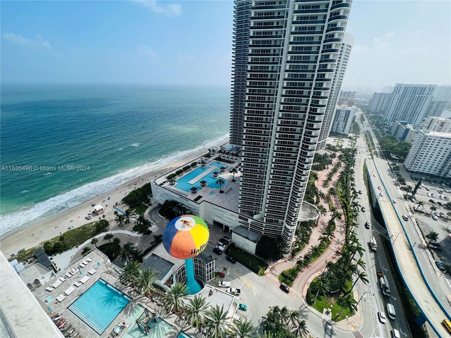 Amazing  View 2 bedroom, 2 bathroom  Corner Apartment in the prestigious HYDE BEACH RESORT & RESIDENCES. Wake up to breathtaking ocean and bay views. through floor-to-ceiling windows and outside from the expansive Corner balcony. 2611 comes fully furnished and boasts top-of-the-line Sub-Zero and Wolf appliances and an in-unit washer/dryer. Take advantage of renting it out yourself through Airbnb, VRBO, Expedia, Booking, or other vacation rental platforms. Don't miss your chance to own a piece of paradise and make this your new home. Maintenance includes electricity, cable, Wifi, beach service, security 24/7, and building insurance.