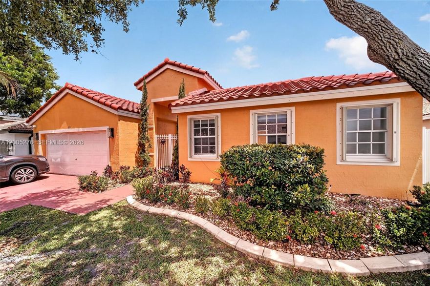 One of the most exceptional opportunities in all of P. Pines, priced to sell quickly and truly one of the best values on the market! This stunning courtyard home offers a rare and highly desirable layout, including a private guest house and one of the few properties in the area featuring four full bathrooms. The home showcases a beautifully renovated kitchen, a brand-new roof, soaring high ceilings, and a bright, open-concept design that creates an inviting and spacious feel throughout. Step into your private courtyard oasis complete with a sparkling pool, perfect for entertaining or relaxing in total privacy. The backyard is truly a dream, featuring a custom concrete BBQ area overlooking the lake, an ideal setting to enjoy outdoor living at its finest. All bedrooms are generously sized. This home offers a rare combination of space, upgrades, location, and value that is nearly impossible to find at this price point. This one will not last! Price is firm.