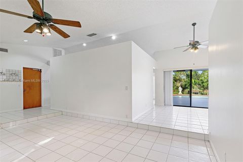 A home in Coral Springs