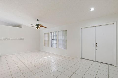 A home in Coral Springs