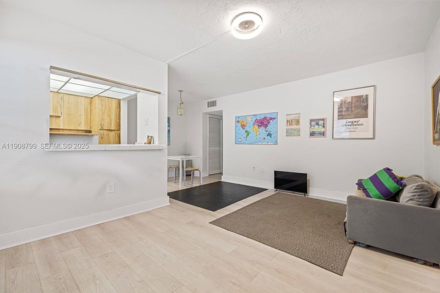 *Reduced*
In the heart  of charming Surfside,Walk to the  beach steps away, 1/1 with tons of charm and space..... New Wood Flooring, Open Style kitchen, large bedroom and good storage , Covered parking.. Maintenance fee extremely  affordable....1-4 story building with less restrictions on financials.. 

Call for easy showing ...