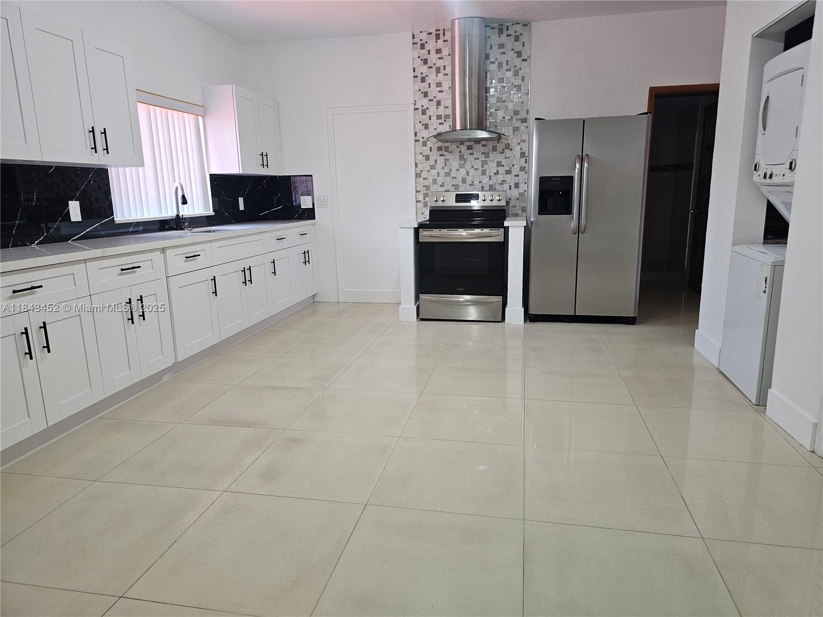 NEWLY REMODELED! This bright and modern home features a beautifully updated kitchen with SPARKLING QUARTZ COUNTERTOPS, STAINLESS STEEL APPLIANCES, and sleek CABINETRY. Enjoy the convenience of an IN-UNIT WASHER AND DRYER, plus a private AIR-CONDITIONED LAYOUT with TILE FLOORING THROUGHOUT. The spacious GATED FRONT YARD OFFERS AMPLE PARKING AND OUTDOOR SPACE. Located across the street of West Miami Montessori Learning Academy and walking distance to West Miami Middle School. Near CORAL WAY & PALMETTO EXPRESSWAY, with fast access to shopping, dining, and major transit. NO HOA – FAST APPROVALS! MOVE-IN READY. Rental Insurance is required + $175.00 Monthly to cover WATER, WASTE, & ELECTRICITY.