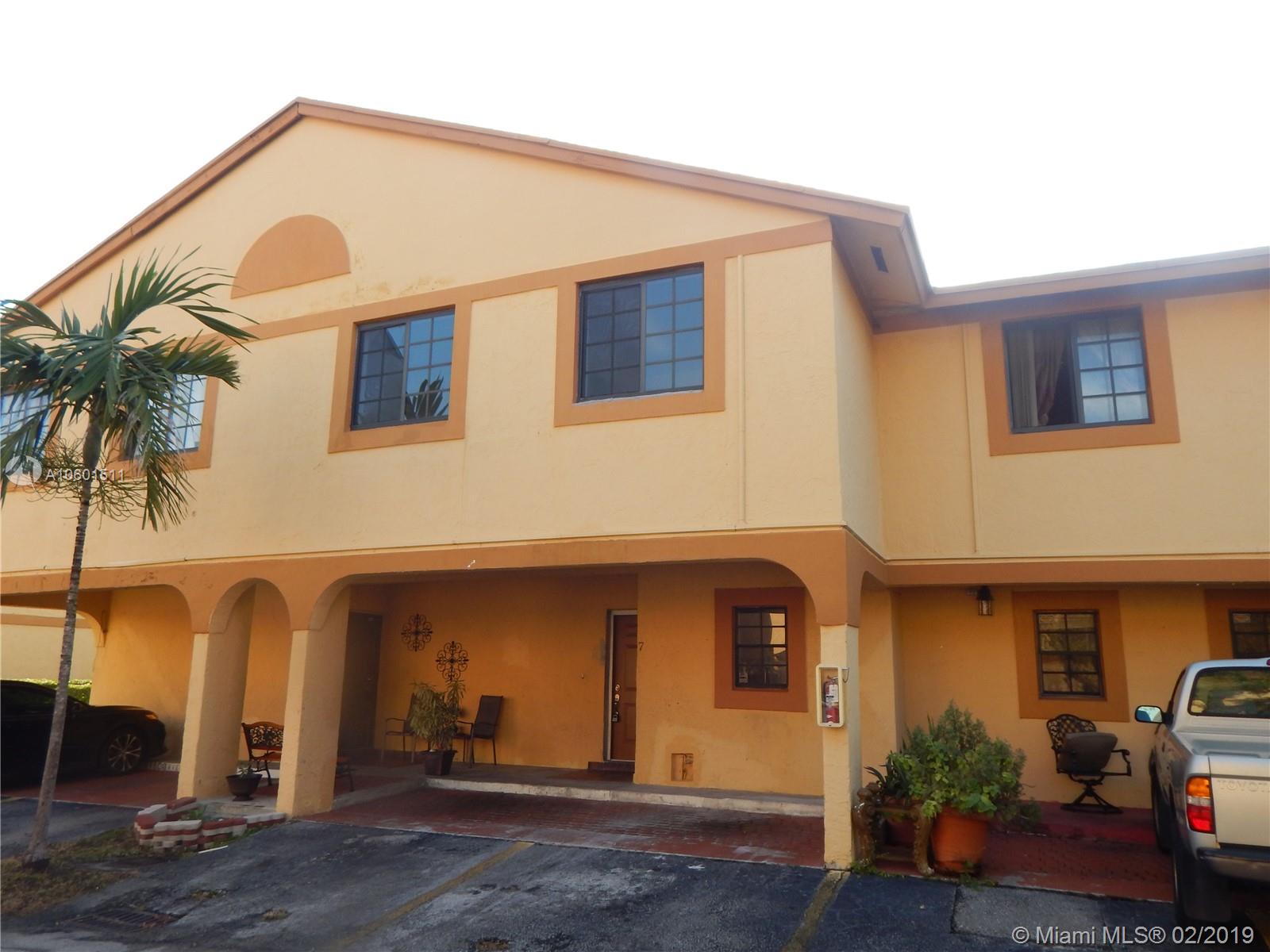 GREAT REMODELED TOWNHOUSE LOCATED IN INTERNATIONAL PRINCESS CONDO. THIS UNIQUE TOWNHOUSE CURRENTLY FEATURES 3 BEDROOMS AND 2.5 BATHROOMS WITH 2 PARKING SPACES, STAINLESS STEEL APPLIANCES, GRANITE COUNTER-TOP, TILE THROUGH & LAMINATE WOOD IN THE STAIRS, RECENTLY PAINTED, PRIVATE FENCE PATIO AREA GREAT FOR ENTERTAINING GUESTS. CENTRALLY LOCATED NEAR MAJOR HIGHWAYS, GREAT SCHOOLS, RESTAURANTS, MALLS, MOVIE THEATERS, PARKS & FIU. DON'T WAIT, CONTACT LISTING AGENT TO SCHEDULE YOUR SHOWING TODAY!