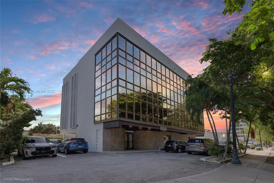 1900 Coral Way (SW 22nd St) This is a four-story office building located in the Shenandoah neighborhood along Coral Way, the primary route connecting Coral Gables and Brickell. 
The freestanding building sits on a +/-13,104 SF lot and includes 29 surface parking spaces. It features 12 private offices spread across four floors, with a total adjusted area of 12,961 SF. The property was recently renovated in 2023 with contemporary finishes and modern looks. 

The location offers excellent accessibility, situated just a 10-minute drive from established neighborhoods such as Coconut Grove, Brickell, and Coral Gables

Suitable as well for owner/users.