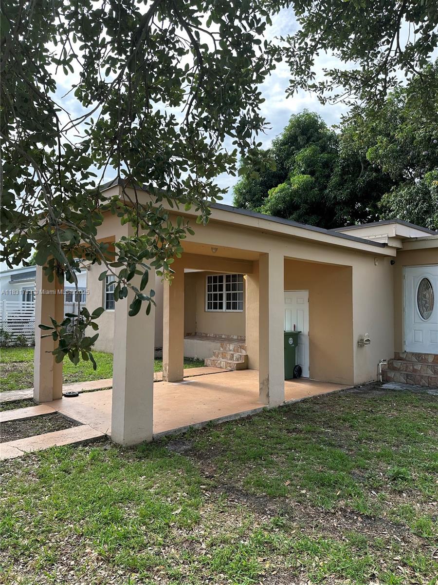 Strategically located 3 Bed/1 Bath. Near the new Inter Miami Soccer Stadium (Miami Freedom Park) and close to Miami International Airport. Features a new roof, newly renovated bathroom, newer A/C, tiled floors and a room with private entrance that could become additional income. Easy to show — please use ShowingTime to schedule appointments.