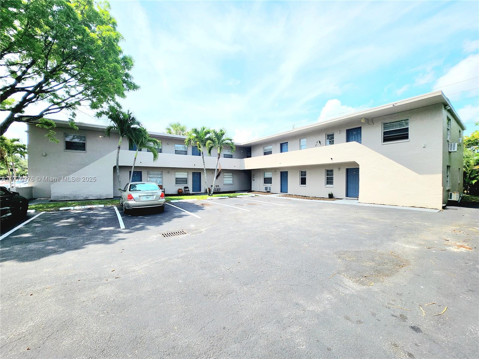 Phenomenal Opportunity to own a 10 unit apartment building in the best location in Fort Lauderdale! The property includes 10 Two Bedroom/1 Bath apts, 13,500 square foot lot, all units have ceramic tile floors, A/C units, shared laundry, Roof is 2024 and zoned RMM-25. This property is located in the heart of Progresso Village, adjacent to Flagler Village, and on the East Side of Sistrunk Blvd Redevelopment Opportunity Zone!! Located in the Center of Redevelopment, Brand New Luxury High Rise properties are approved for construction within 1 block. This amazing property can easily generate $240,000 in annual revenue. Most of the units are month to month. This is an exciting opportunity for any savvy investor interested in South Florida's booming real estate market!!