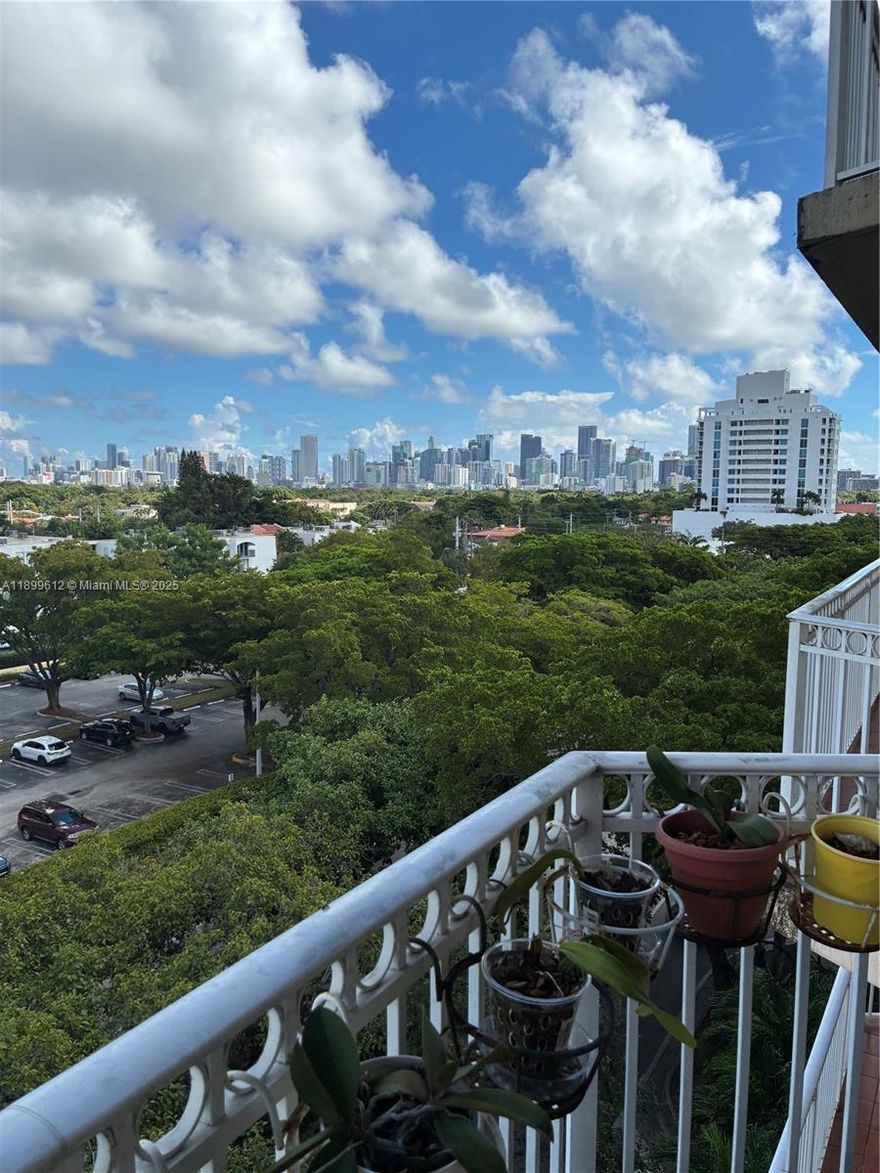 Excellent Location on Coral Way within 5 minutes from Brickell, Coral Gables, Coconut Grove, restaurants, cafes, shopping centers,  airport MIA and major highways. Also public transportation, top-rated schools, grocery stores, and essential services, all within walking distance. Bright and inviting  bedrooms and two full bathrooms, featuring a spacious Floor plan with 2 balconies, perfect for enjoying sunsets and spectacular views. Washer and Dryer inside the unit. Building is secured with an intercom for maximum privacy.
