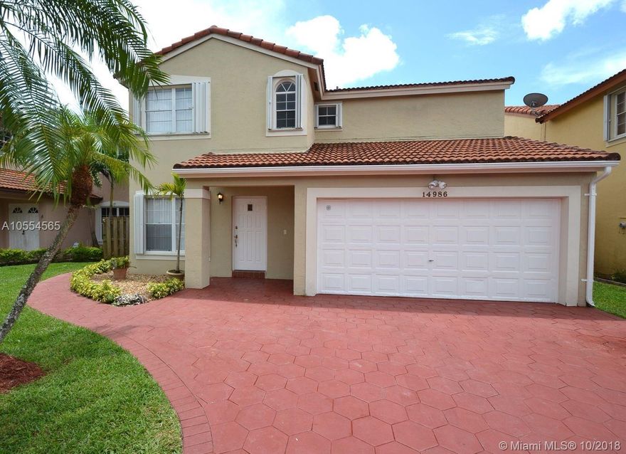 Come and enjoy this villa style California dream boat! This home boasts ceramic tile throughout, plush carpet in bedrooms, along with beautiful natural lighting. In the kitchen we provide black granite countertops, with sleek stainless steel appliances, deep chestnut hardwood cabinetry and an island. This home has a beautiful open floor plan, with recessed lighting perfect for entertaining guest. "Addt'l $95/month Pool Maintenance Fee".