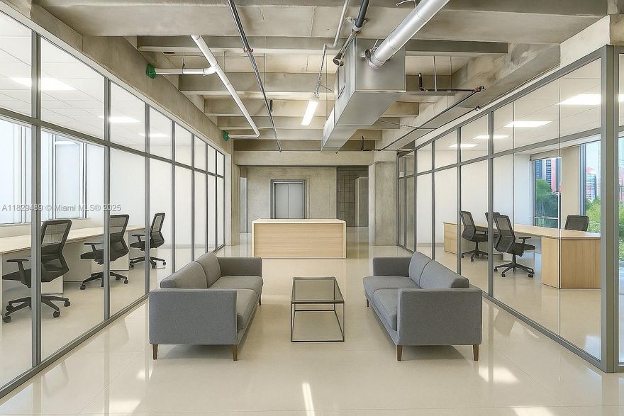 Welcome to ‘Fast Office’, your North Beach short-term shared office solution. Window offices for 1 to 5 people for 1-to-3-year leases & interior offices for 1 or 2 people for 1 to 2 years.  Shorter-term leasing starts in 2026 for 3-to-6-month options.  ‘Fast Office’ provides a front reception for leasing & package delivery, shared conference room, 3 restrooms, 2 break areas for coffee/tea & snacks, Internet, W/S, electric, janitorial/cleaning services, & mailboxes for a published PO Box on site.  Walking distance to L ’Atelier Residences, Carillon Hotel, Residences & Spa; & quick or fine dining options like Fifi’s, George’s Restaurant & Lounge, Café Prima Pasta, cafes, Publix & Chase Bank. See attached Marketing Brochure for offices & seating details. Occupancy Jan 2026.  Pre-Leasing Now!