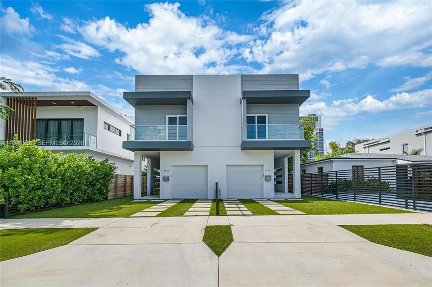 Brand-new 3 bed / 3.5 bath pool townhome in the heart of Coconut Grove.
Be the first to call this thoughtfully designed residence on Carter Street home, where modern architecture meets effortless everyday living.
A private entry opens to a bright, open-concept living and dining space anchored by a sleek kitchen with quartz countertops, stainless-steel appliances, and generous cabinetry. Expansive sliding doors blur the line between indoors and out, leading to a fenced patio with your own private pool—ideal for morning coffee, unwinding after work, or casual weekend gatherings.
Upstairs, each bedroom is a true suite with its own en-suite bath, offering exceptional privacy. Clean lines, contemporary finishes, and a smart layout create a home that feels both refined and comfortable.
Perfectly positioned just minutes from Coconut Grove’s shopping, dining, parks, and major roadways, with easy access to business districts and the beach.
Available now.