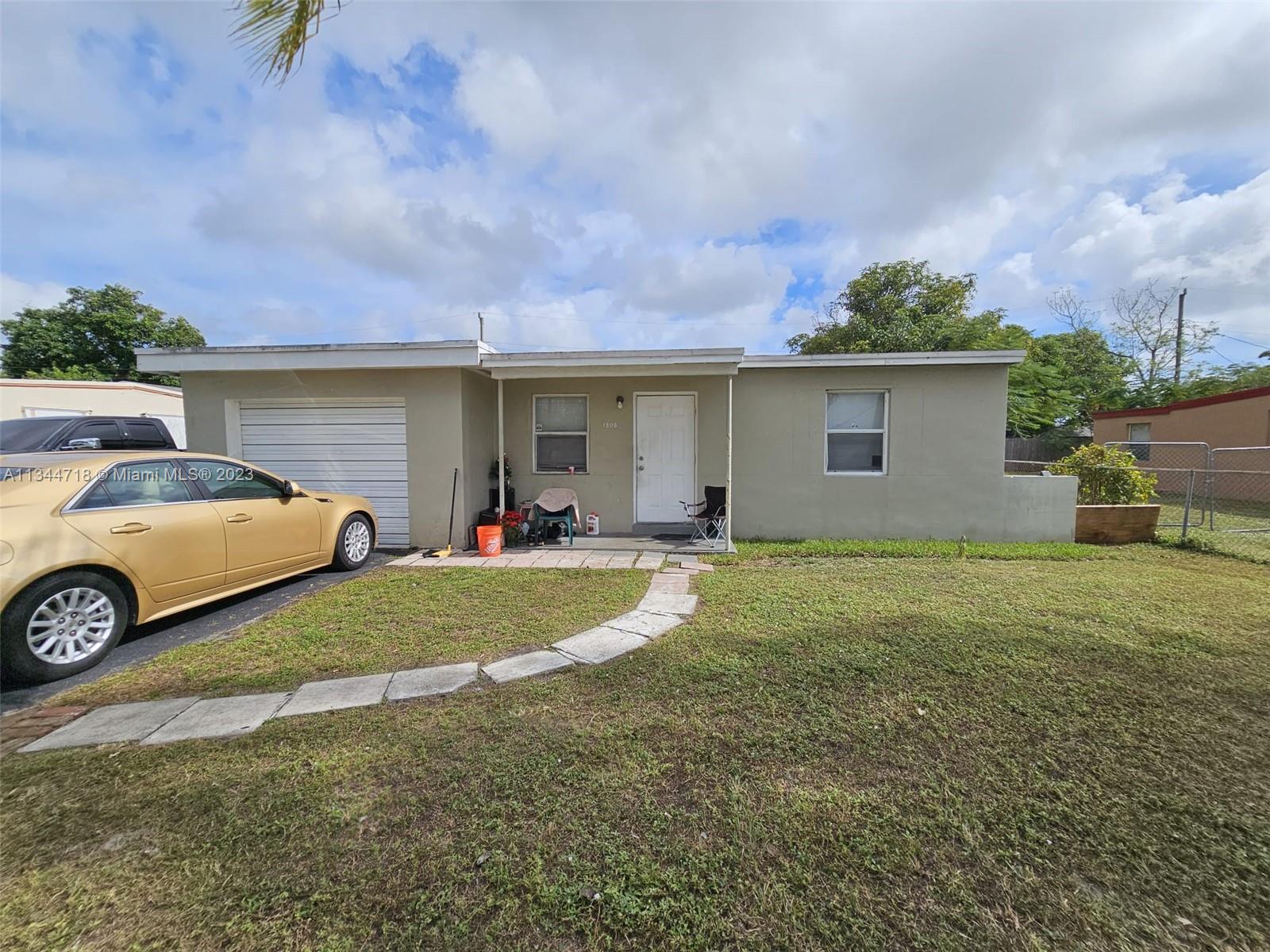 Property for Sale at 1808 Nw 25th Ave, Fort Lauderdale, Broward County, Florida - Bedrooms: 3 
Bathrooms: 1  - $349,999