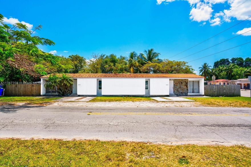 We're proud to present a rare opportunity to acquire a unique commercial property featuring an existing duplex with many other possible by-right uses. Situated at the intersection of Douglas Road or West 37th Ave and SW 28th St, it sits directly in front of Douglas Park which features tennis courts, a baseball field and an outdoor gym as some of its amenities. The Property features a 5,400 sqft lot with a 1,440 sqft building comprising 2 units each of them 2 bedroom, 1 bath. Its strategic proximity to US-1 and convenient access to major transportation routes, enhances its attractiveness to be used as an office, a food establishment or any other of its by-right uses.