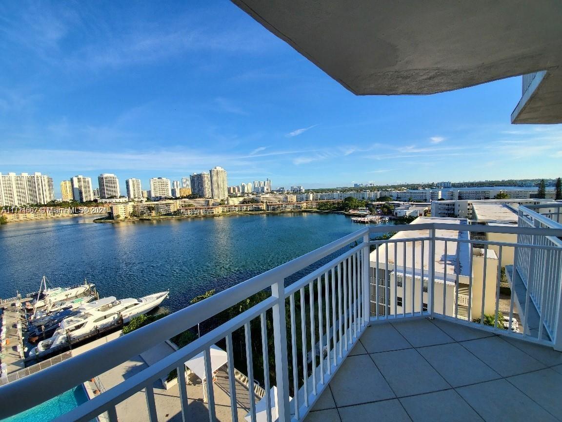!!! Welcome to this beautiful, bright, airy and rarely available 2bed/2bath - SE corner residence in the sky with unobstructed, breathtaking, spectacular water, marina and city views from every room, just under 1700 SF of living area + two open balconies (one off the living, dining and breakfast area and the second one off the master bedroom) located in the heart of desirable City of Aventura. This fabulous unit comes freshly painted, with light ceramic tile floors throughout, except in both bedrooms which have laminate floors, updated kitchen with granite counter tops and white cabinets, stainless steel appliances, two walking closets in the master bedroom and plenty of additional closet space. It is an absolutely amazing property, ready to move-in!A fantastic deal, won’t last