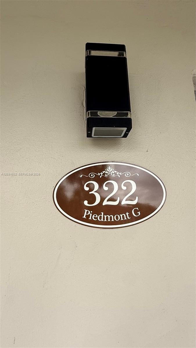 Photo of 322 Piedmont G #322 G, Delray Beach, FL 33484 (MLS # A12031832)