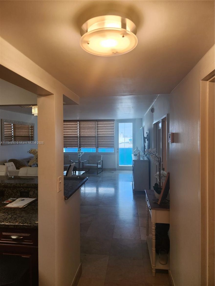 Bring the whole family to this great place with lots of room for fun. Located on Hollywood Beach.This large 1 bedroom(converted to a 2 Bedroom) 1 1/2 Bath Sleeps 6 Comfortably. Basic cable and wifi included. Queen pull out sofa in livingroom. All amenities Including Beach and Pool Service, Valet Parking, Gym, Billiard table and Library. Near Hollywood Boardwalk. Plenty of local Entertainment and great restaurants!  Exit Cleaning Fee of $200.00