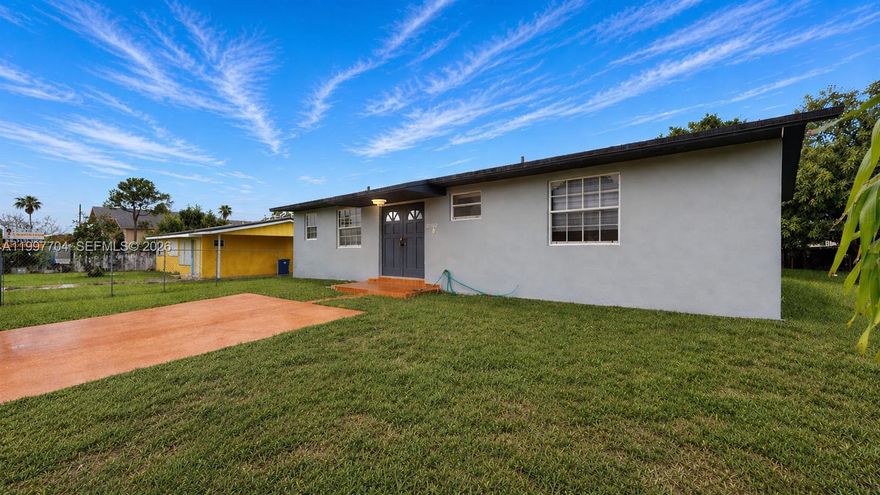 Beautifully renovated home located in Cutler Bay. This move-in ready residence features brand-new flooring throughout, a fully updated kitchen with modern finishes, and tastefully renovated bathrooms.

Enjoy a bright, refreshed interior along with an improved outdoor space, offering a spacious yard perfect for relaxing or entertaining.

Situated on a generously sized lot, this property offers privacy and flexibility with no HOA