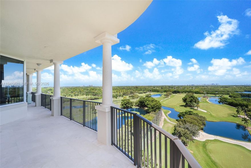 Luxury living in the prestigious Siena building at Deering Bay. Stunning northeast corner residence boasts truly unparalleled panoramic views and is arguably one of the finest residences in all of Deering Bay.

This expansive 3-bed/3-bath home is filled with natural light and offers a generous layout. The well-sized kitchen is ideal for both everyday living and entertaining, while a separate family room and a beautifully scaled living area provide comfortable spaces to relax and gather. High-end finishes and expert craftsmanship throughout make this residence a true masterpiece that seamlessly blends modern elegance with refined comfort.
Enjoy wrap-around balconies that extend the living space outdoors and offer breathtaking views from multiple points—perfect for morning coffee, sunset cocktails, or simply enjoying the serene surroundings.

Residents enjoy world-class amenities including a resort-style pool, state-of-the-art fitness center, and a lobby-level guest suite available for a nominal fee. 

Also included are 2 parking spaces, golf cart space and additional storage.  Set within gated community. A rare opportunity to lease what may be Deering Bay’s most exceptional home.
Easy to Show, please request through ShowAssist