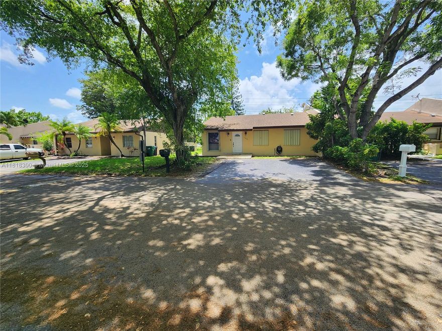 Welcome to this charming corner villa in the desirable Devon-Aire Villas. Featuring 3 bedrooms and 2 bathrooms, this well-maintained home offers an open layout with a modern kitchen, stainless steel appliances, and ample cabinetry flowing into the dining and living areas.  Remodeled open kitchen, all tile floors, 2019 roof, accordion shutters, ready to move in with low HOA fee that is only 399.00 a YEAR. The large covered patio is perfect for relaxing or entertaining. The community is at an excellent location in the heart of Kendall, easy access to shopping and dining, Devon-Aire K-8 school, definitely a place to call home.