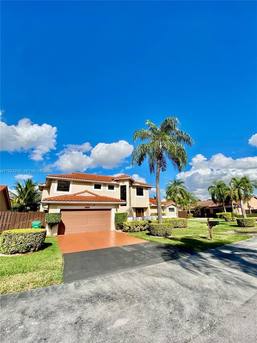 A rare gem in the exclusive The Mansions subdivision inside the highly desirable Lakes of the Meadows community. This beautifully maintained 3-bedroom, 2-bath home has had one single owner, a testament to the care and pride that define this neighborhood where properties seldom come on the market. Step inside to an inviting and naturally bright layout designed for both comfortable family living and easy entertaining. The home features a spacious loft/flex space, perfect for a home office, playroom, TV room, or guest area. Located in Kendall West, this property is ideal for first-time homebuyers or anyone seeking a peaceful and established community. Close to top rated schools, parks, lakes, clubhouse amenities, shopping, and dining, this home offers the perfect blend of comfort, convenience, and community living. Don’t miss the opportunity to own in one of the most sought-after neighborhoods homes in this enclave rarely become available.