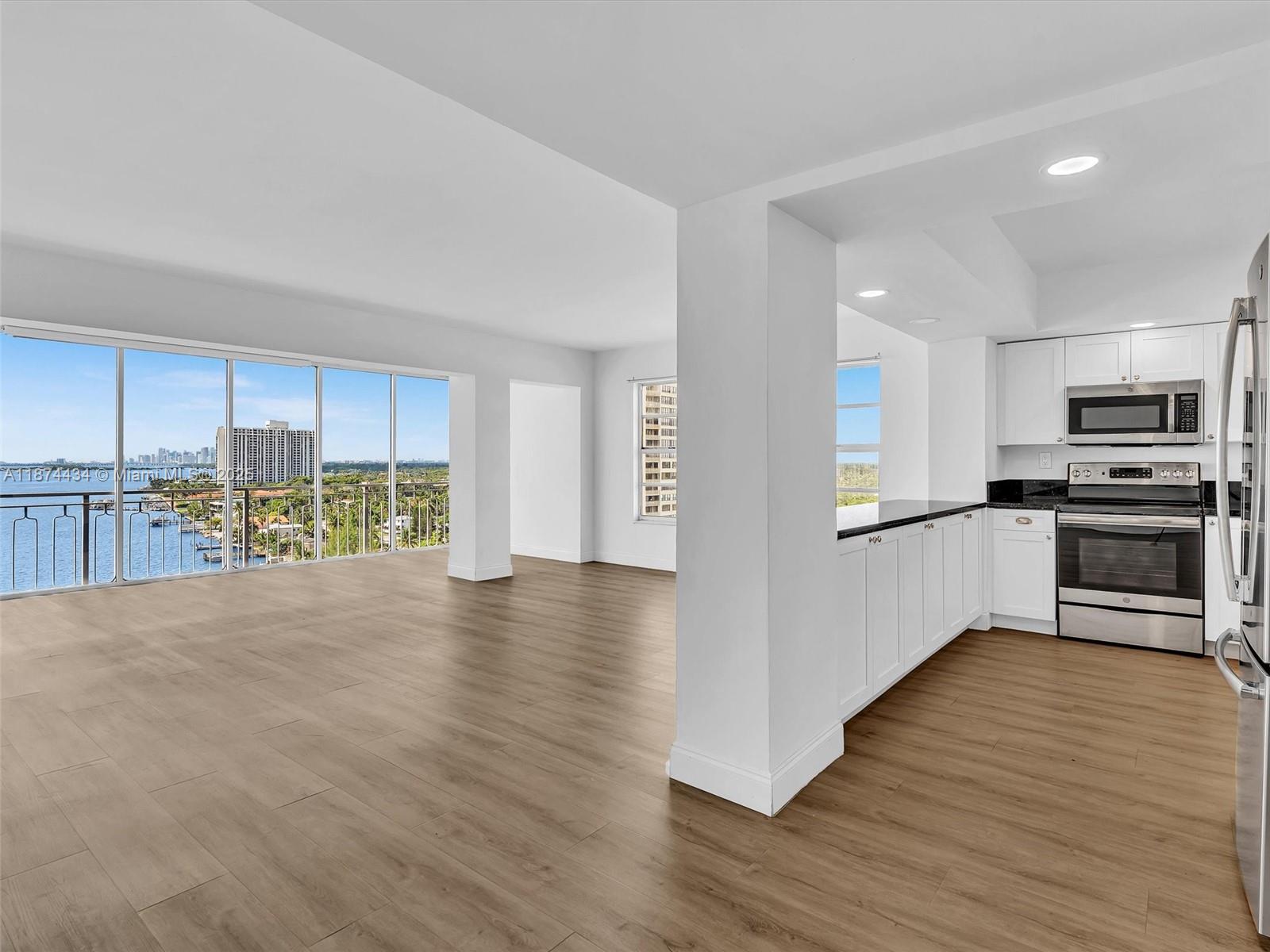 Welcome to an exceptional and versatile opportunity at 11111 E Biscayne Blvd #14G—a unique 2-bedroom, 2-bathroom, split condominium unit in the iconic Jockey Club. Ideal for both investors and discerning home seekers, this intelligently designed layout offers two separate entrances: one inviting, self-contained studio (currently rented at $1,850/month), and the remaining expansive portion comprised of a full living area, kitchen, bathroom, and one bedroom—all within one alluring unit. Easy to re-convert into a 1-size - 2 bedrooms units if preferred.
Message us to get more information or to schedule a visit