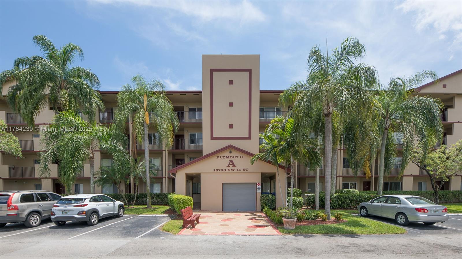 Rental Property at 13700 Sw 11th St 404A, Pembroke Pines, Miami-Dade County, Florida - Bedrooms: 2 
Bathrooms: 2  - $2,300 MO.