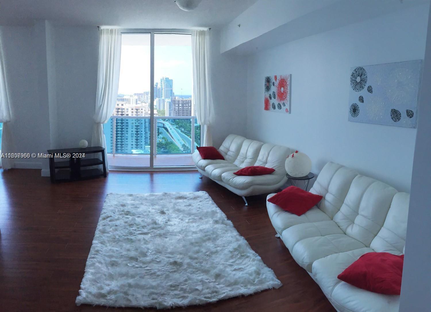 Spectacular fully furnished & remodeled unit located steps from the beach offering amazing scenery of the ocean and intracoastal. This is a 1 bedroom, 1 and 1/2 bathrooms features wood floors throughout, Italian kitchen cabinets, stainless steel appliances, granite countertops, high ceilings, washer and dryer. The building offers 24/7 security, front desk services, valet parking, business center, gym, party room with pool table. Minutes to Ft. Lauderdale international airport and Aventura Mall.