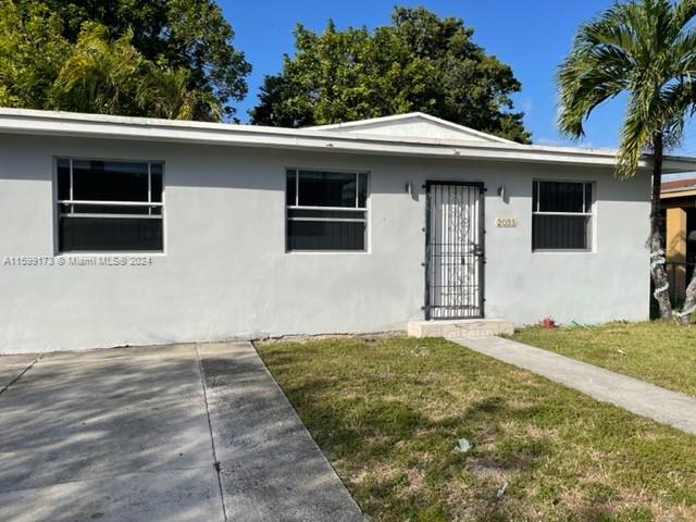 Property for Sale at 2031 Nw 68 St, Miami, Broward County, Florida - Bedrooms: 3 
Bathrooms: 1  - $360,000
