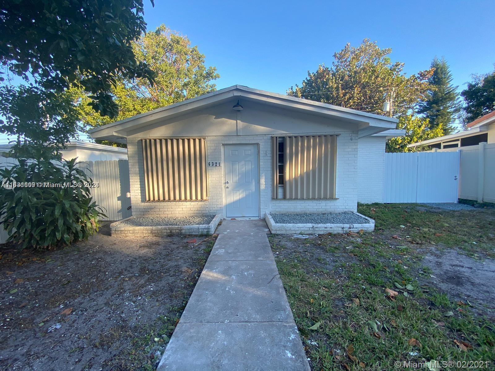 Welcome to this delightful 2/2 home, perfectly situated in the heart of Hollywood. This charming home offers both comfort and convenience, just minutes away from the iconic Hard Rock Guitar Hotel and Casino. Short distance to the Hard Rock Stadium, major expressways, and a variety of renowned shopping destinations. With its central location, you'll have everything you need right at your fingertips, making it an ideal choice for those seeking a blend of modern living and prime accessibility. Zoned for multifamily use, this home presents an excellent investment opportunity. With the potential to convert into a duplex, you can maximize its value and income potential. Property occupied, please allow 24hs notices to show.