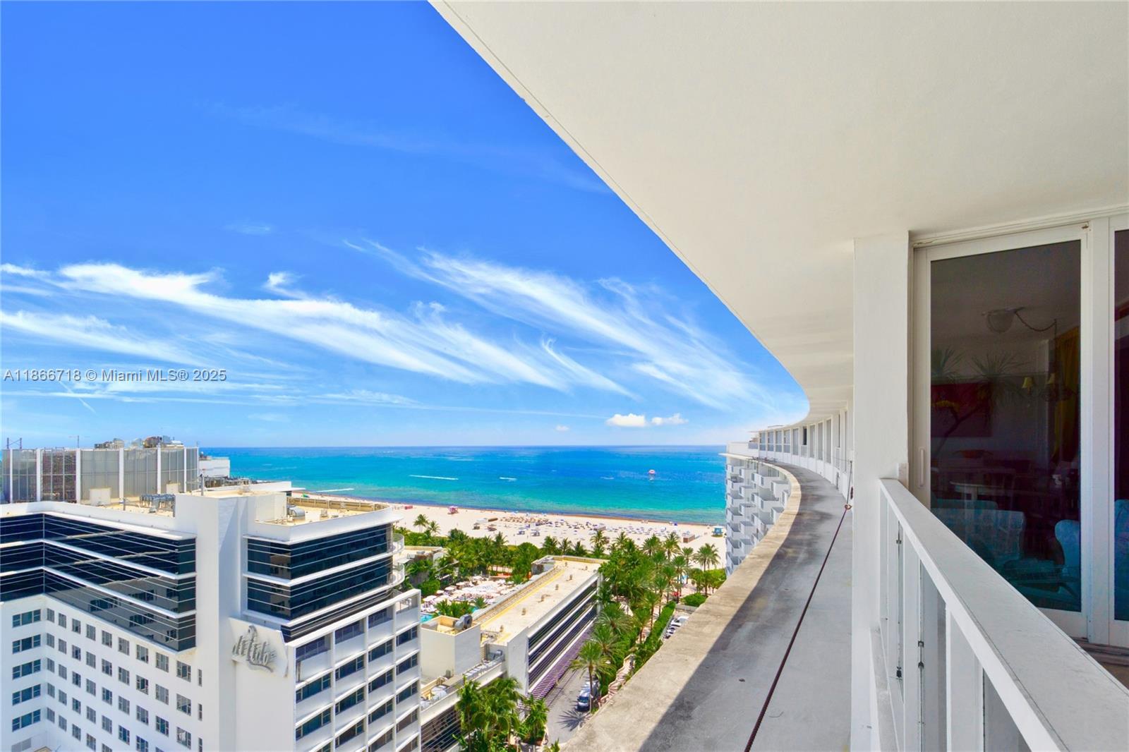 Unique Art Deco Style oversize 1 bed 1.5 bath Penthouse in Decoplage Condo!
Wonderful ocean view from all the floor to ceiling windows and private terrace with access from living room and bedroom. The apartment is one of a kind and features open kitchen with isle and marble countertop, clay decorative floor at the entrance and marble flooring all over, decorative fireplace and plants pots, deco style furniture, washer/dryer. Exclusive parking spot (#449) plus 1 valet parking.
Area and building are subject to big appreciation in the short-medium term due to internal upgrades (recertification and new hallways coming soon), beautification of 100-300 Lincoln rd, renovation of many luxury Hotels and construction of Ritz-Carlton condo just next door.
It's definitely the right moment to buy!