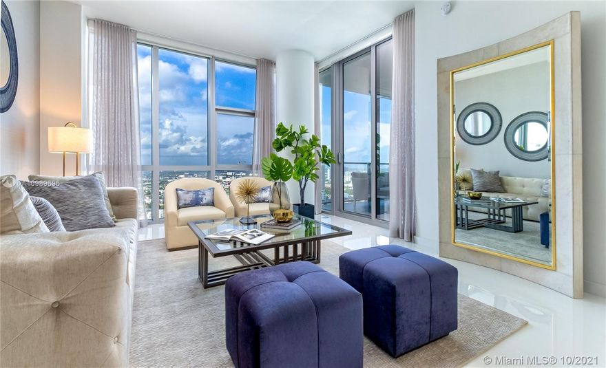 Stacking up against the competition, the recently completed PARAMOUNT Miami Worldcenter, is soaring to new heights with its exclusive Penthouse Collection Series. Every residence at PARAMOUNT features unparalleled views and every imaginable luxury within also known as the most amenitized building in the country, with access to 46 different amenities such as 5 pools, spa, outdoor lounge, summer kitchen, game room, state of the art fitness center, boxing studio, basketball court, racquetball, yoga, observatory, jam room and recording studio and much more! Located within Miami Worldcenter, the second largest master planned community in the U.S. Just steps from the Brightline Train Station, Port of MIA, AA Arena and minutes to MIA Airport, Wynwood, Miami Beach.