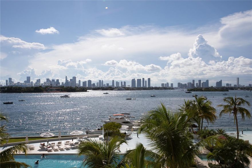 Turnkey rental. Stunning direct Bay views from this beautiful waterfront unit directly facing Biscayne Bay in trendy West Avenue. Completely renovated. Spacious layout, beautifully, fully furnished, high-end stainless-steel appliances, KS bed, storage space. Big balcony directly facing the Bay. 1200 Mirador is a full-service building with an exceptional Bay front pool, hot spa, convenience store, party lounge, state of the art gym and 24-hour security. Located close to Lincoln Road, Whole Foods, shops, restaurants and the Beach. Includes 1 Valet Parking, wifi/cable. A must see! AVAILABLE MAY 15TH. ASK FOR SHORT TERM RATES (4-6mos min).