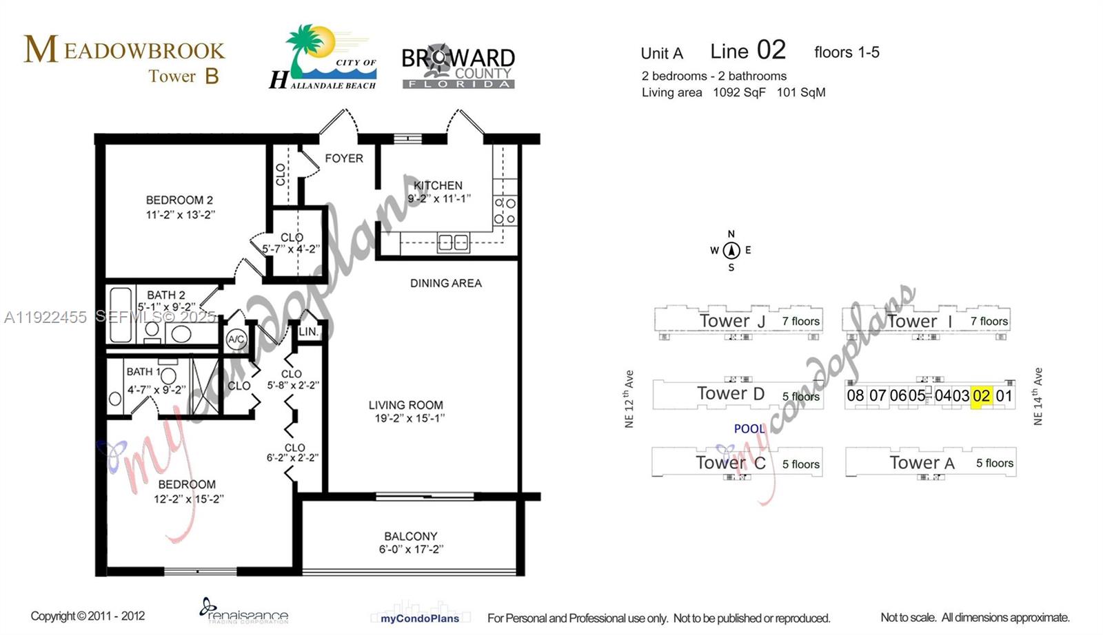 MEADOWBROOK TOWERS CONDO - Residential