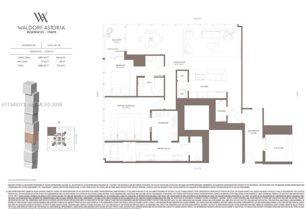 WALDORF ASTORIA MIAMI - Residential