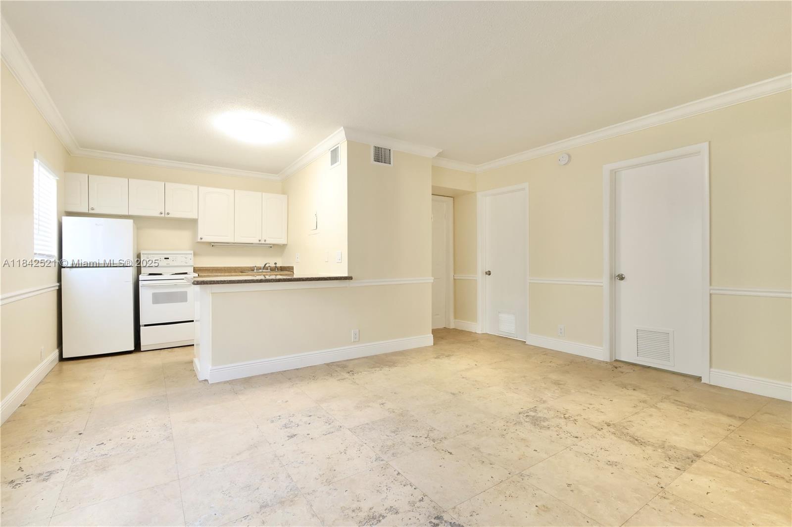 Beautifully renovated condo in Fort Lauderdale. Tiled throughout and freshly painted. Kitchen equipped with: Fridge, Oven, Cook-top and Hood. Laundry room is conveniently located near unit (same floor). 2 bedrooms/ 1 bathroom. Unit is located on the first floor. One assigned parking spot and guest parking onsite first come first served. Water included in the rent. Requirements: Association app fee $150 per person. 600+ credit. Monthly income 2x rent. 1 pet 30 lbs max $250 fee. 3 months due at move-in (1st month + 2 months Security Deposit). App process can take up to thirty days. Building was repainted since pictures were taken.