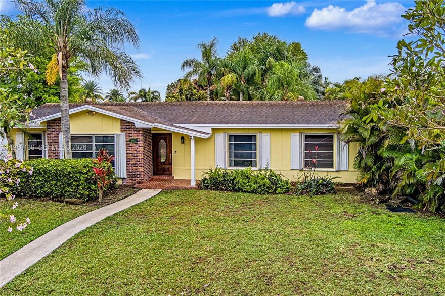 Welcome to the highly sought-after Devon-Aire neighborhood! This spacious 3-bedroom, 2-bath home offers comfort and style in a fantastic location. Inside, you'll find three comfortable bedrooms, formal living room, open kitchen and dining area designed for easy living and entertaining. Ceramic tile flooring throughout the home, complementing the bright open floor plan. Step outside to your private backyard oasis featuring a relaxing pool—perfect for enjoying South Florida living year-round. Ideally located just minutes from Devon Aire K-8 School, nearby public parks, Miami-Dade College, shopping, and the Florida Turnpike, this home offers both convenience and lifestyle. Best of all - no HOA!