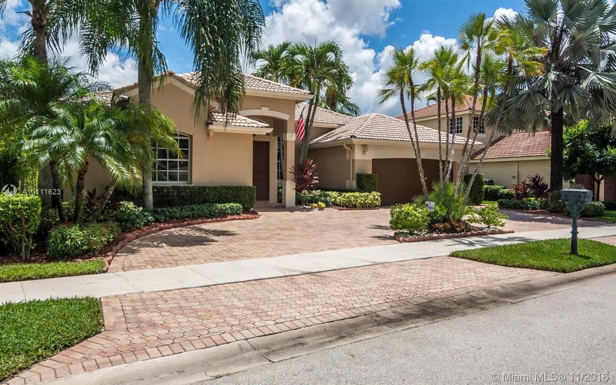 Best DEAL in Weston Hills CC. TURN KEY home w/private GOLF VIEWS of The Players course.This one has been transformed.NEW (2016) state-of-the-art KITCHEN w/grand center island,tumbled stone backsplash,quartz counters. Top of the line SS appliances, double ovens & wine frig. NEW Marble floors in all living areas w/NEW rectified wood look tile in bedrooms. Plantation shutters, crown mldgs, electric window treatments,French doors, paver patio w/freeform pool/spa. Expansive Master BR & Master BA w/Jacuzzi tub.