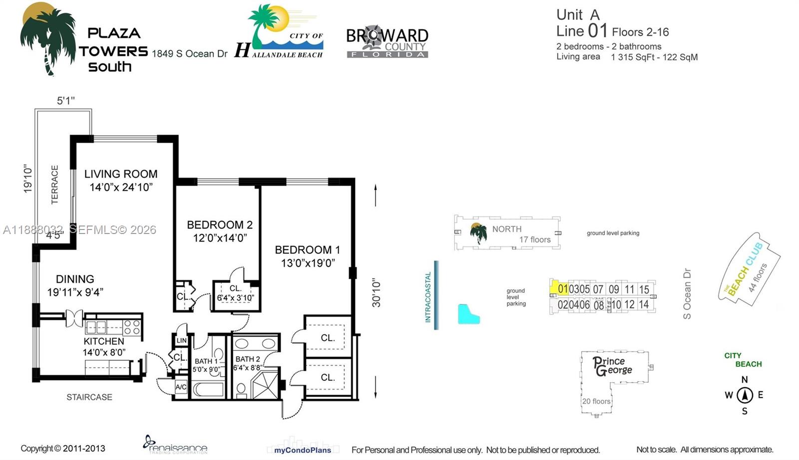 PLAZA TOWERS SOUTH CONDO - Residential