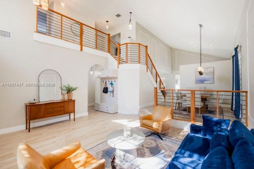 Step into this beautifully designed and meticulously updated single-family home offering 4 spacious bedrooms and 3 modern bathrooms in the very sought out neighborhood of Silver Lakes. From the moment you step inside, you’ll be captivated by the seamless blend of style, comfort, & functionality. The open-concept layout is filled with natural light and showcases high-end finishes, elegant flooring, & thoughtfully curated design details throughout. The fully updated kitchen is a true centerpiece, featuring sleek cabinetry, premium quartzite countertops, modern appliances, breakfast area and ample space for both everyday living and entertaining. The primary suite provides a serene retreat with a luxurious ensuite bathroom, while the additional bedrooms are generously sized and versatile—perfect for guests, or a home office. All three bathrooms have been tastefully renovated with contemporary fixtures and designer touches. Step outside to enjoy a private outdoor space ideal for relaxing or hosting gatherings with ample space under the shaded pergola. Updated systems, move-in-ready condition with a 2023 metal roof, and exceptional attention to tasteful detail, this home offers effortless living at its finest while enjoying the resort like amenities the community offers. A rare opportunity to own a stunning, turn-key home that perfectly balances modern elegance and everyday comfort.  See attached recent insurance inspection reports conducted (12/25 4-pt & wind mitigation).