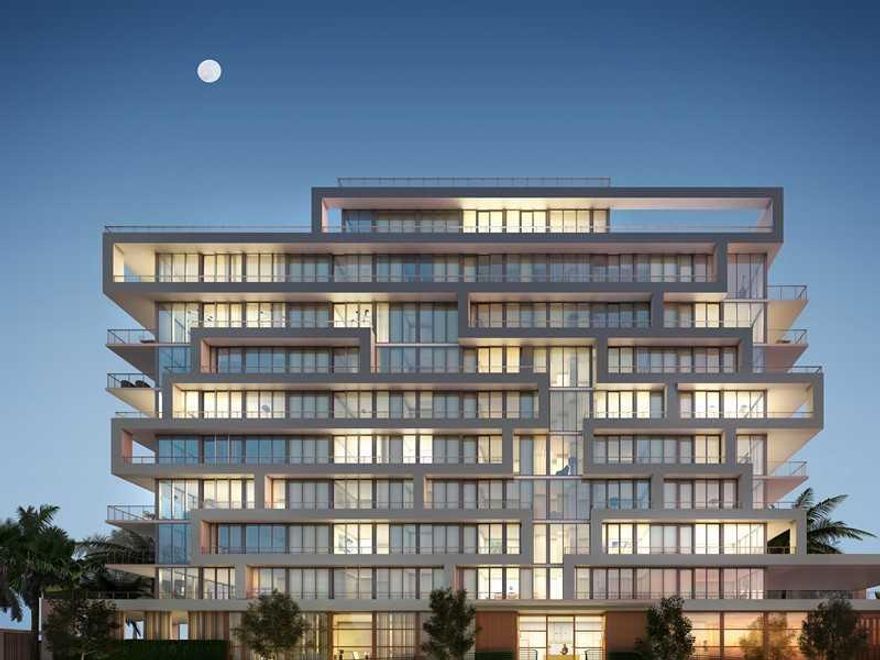 ALL DEVELOPER'S UNITS ARE SOLD OUT! CALL FOR RESALES!! With a very distinctive facade, Beach house 8 will be the most desirable boutique building on the beach. Only 8 well appointed residences, one per floor, with a beautiful followthrough floor plan of 3763SqFt plus generous terraces of at least 1000SqFt . 4BED/4BATH, high ceilings,sliding glass doors on every side.  Private pool side cabana, fitness center, lounge areas and white glove mgmt service on site. Covered patio overlooking the pool. 2 parkings