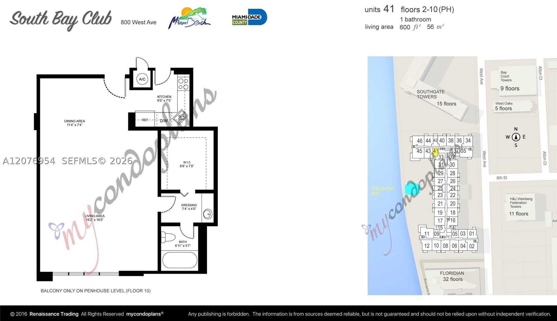 800 West Ave 741, Miami Beach FL 33139