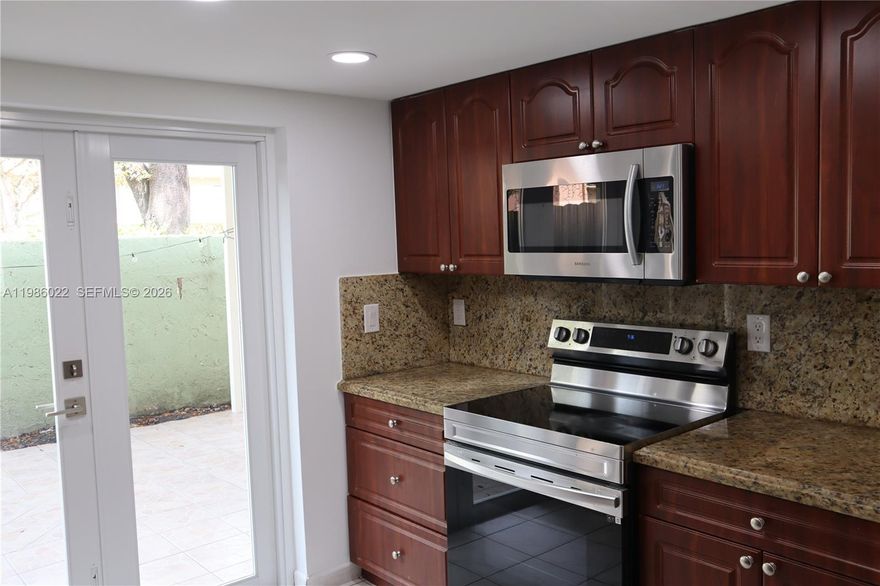 Must see! Spacious two bedroom unit with large closet spaces, this unit has been completely remodeled, this unit offers a comfortable layout with ample natural light making it a wonderful place to call home. Beautiful covered terrace for entertaining. Washer and Dryer on site. Conveniently located near schools, shops, and major highways, everything you need is just minutes away. Don’t miss this opportunity to make this place your new home!

Showing by appointment only, information deemed reliable but must be verified by tenant and agent. Please Text Luis Perez at 305-785-8962 for showing instructions.