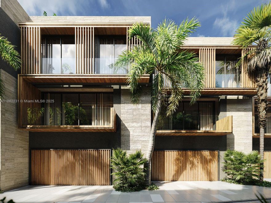 Welcome to “BH Villa Sol”, an exquisite 6-bed, 8.5-bath townhome that defines elevated island living in the prestigious Bay Harbor Islands. Spanning 5,709 Sqft of masterfully designed interiors with architectural elegance, this residence offers flexibility to be reimagined as up to 8 bedrooms or customized with a gym, office, or media room. Enhanced by refined touches such as a walk-in pantry, designer powder room, a laundry suite, The en-suite beds offer spa-inspired baths & custom closets. The rooftop offers panoramic views and is structurally designed with pre-wired and plumbed for water connection. As a homeowner, you will enjoy privileged access to a curated suite of amenities and services at The St. Regis Bal Harbour that will be covered by developers for the first two years.