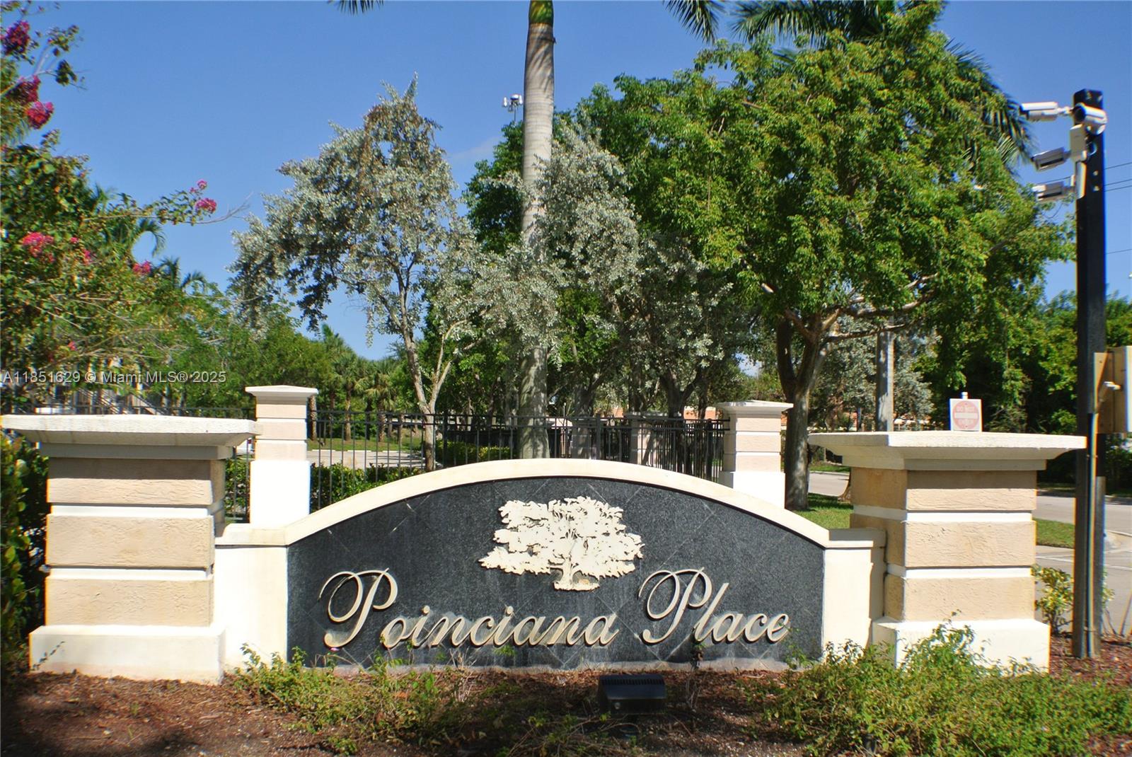 Come and enjoy of this spacious and very cozy one bedroom and one bathroom first floor unit in the great Poinciana Place in Coral Springs, excellent location just steps to supermarket, restaurants and stores. Completely tiled. washer and drier in the unit, great amenities, community pool, fitness center, clubhouse and best of all basic cable, internet water, sewer and garbage included with the rent!!No pets and association requires credit score of 600+