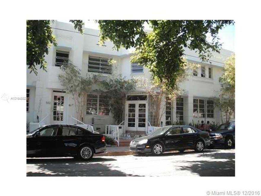 Spectacular fully furnished corner unit, 1 bedroom and 1 bathroom in the best location of South Beach, walking distance to famous Española Way, Lincoln Rd, Ocean Drive, Washington Ave, beach, Collins Ave and much more. The building is professionally interior designed by John Marquette Designs. Unit is entirely renovated, it features tile floors, modern European cabinetry, Stainless Steel appliances, it is tastefully decorated with modern & neat furnishing. A MUST SEE!!! Contact listing agent for showings